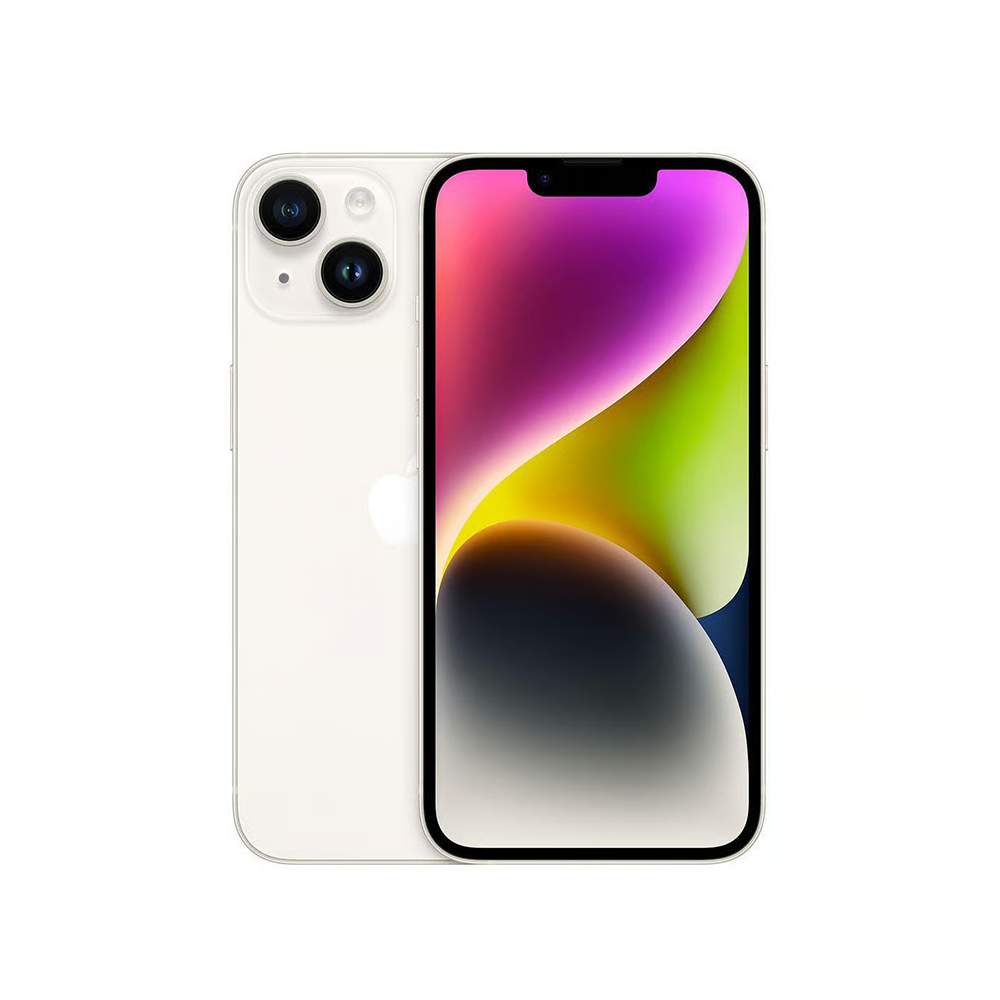 Relo -Refurbished- iPhone 14 · Double SIM physique · Batterie standard iPhone 14 · Double SIM physique · Batterie standard - État correct / 128 Go / Lumière stellaire